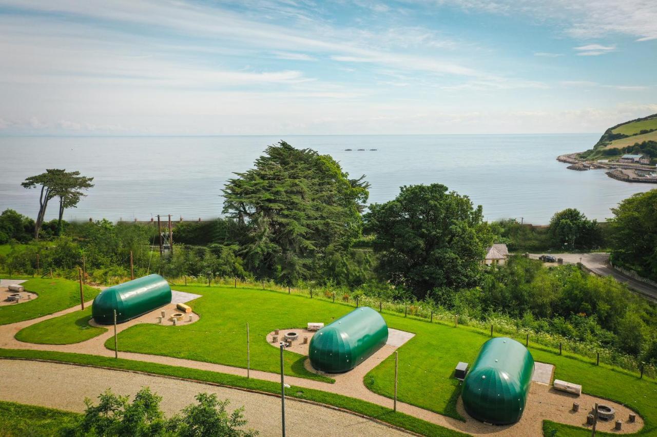 Glenarm Castle Ocean View Pods Hotel Ngoại thất bức ảnh