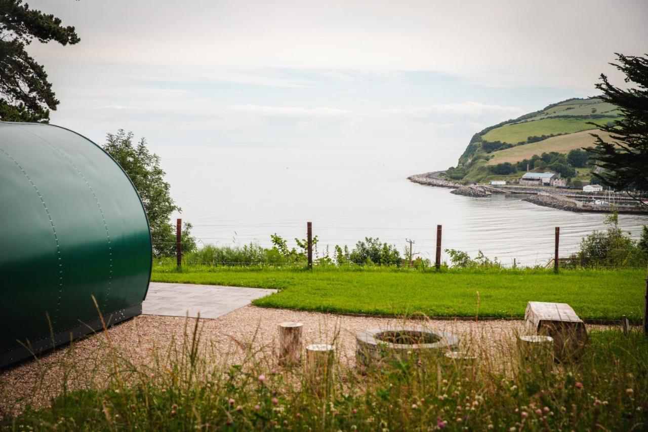 Glenarm Castle Ocean View Pods Hotel Ngoại thất bức ảnh