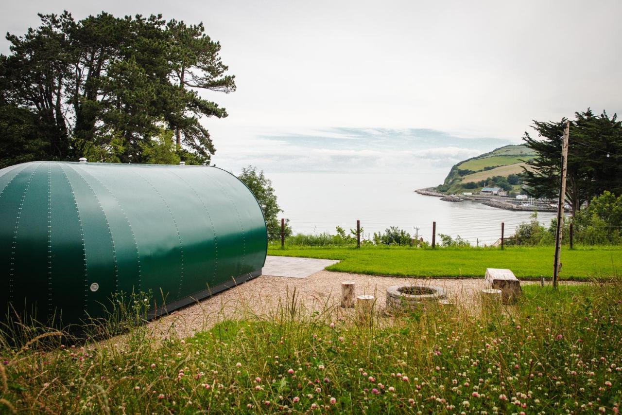 Glenarm Castle Ocean View Pods Hotel Ngoại thất bức ảnh