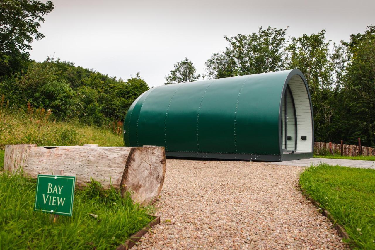 Glenarm Castle Ocean View Pods Hotel Ngoại thất bức ảnh