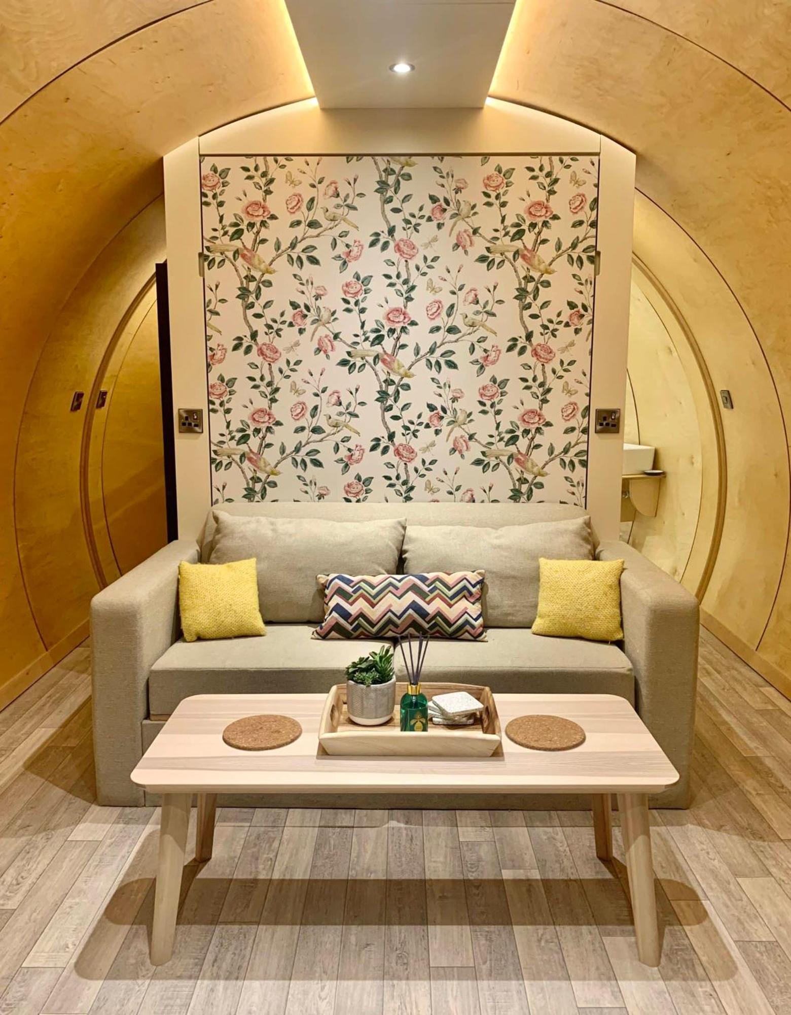 Glenarm Castle Ocean View Pods Hotel Ngoại thất bức ảnh